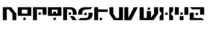 Generation Nth Font LOWERCASE