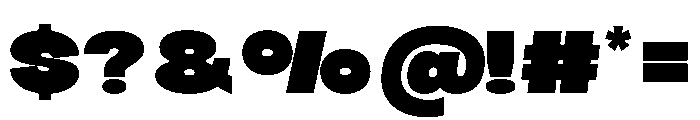 Genoid Demo Bold Font OTHER CHARS