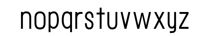 Gensho7 Light Font LOWERCASE
