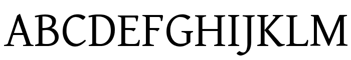 Gentium Basic Font UPPERCASE
