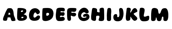 Gentonk Font UPPERCASE