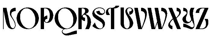 Genya DEMO Regular Font UPPERCASE