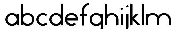 Geo Regular Font LOWERCASE