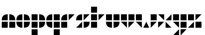 GeoGrid9 Font LOWERCASE
