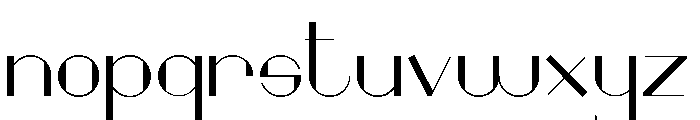 Geobrijel Regular Font LOWERCASE