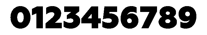 Geoform-Heavy Font OTHER CHARS