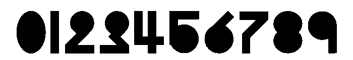 Geomet Regular Font OTHER CHARS