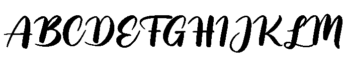 Geometric Evolution Font UPPERCASE