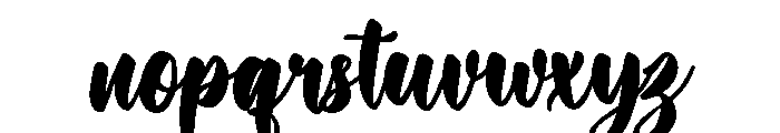 Geometric Evolution Font LOWERCASE