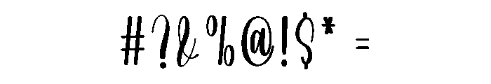 Geometric1 Font OTHER CHARS