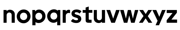 Geomini Bold Font LOWERCASE