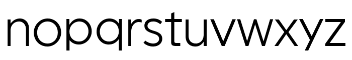 Geomini Light Font LOWERCASE