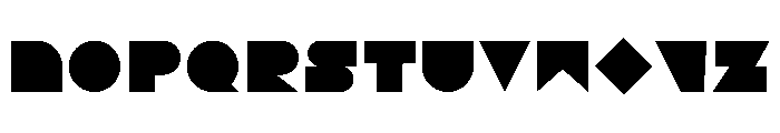 Geon Font UPPERCASE