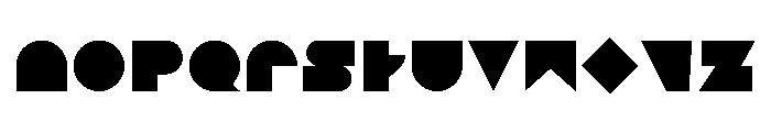Geon Font LOWERCASE