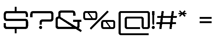 Geoplace SC Bold Font OTHER CHARS
