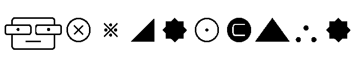 Geoplace SC Regular Font OTHER CHARS