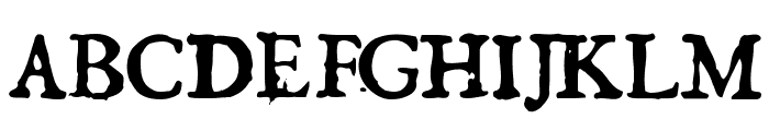 GeorgRegular Font UPPERCASE