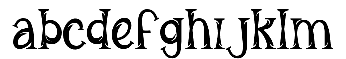 George Asher Demo Font LOWERCASE