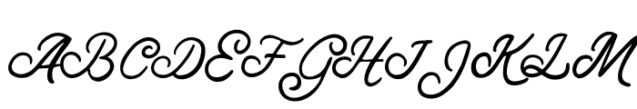 George FREE Font UPPERCASE