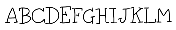 George Light Font UPPERCASE