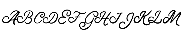 GeorgeFREE Font UPPERCASE