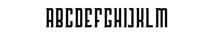 Georgent Font LOWERCASE