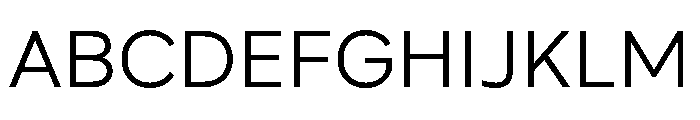 Geova Trial Regular Font UPPERCASE