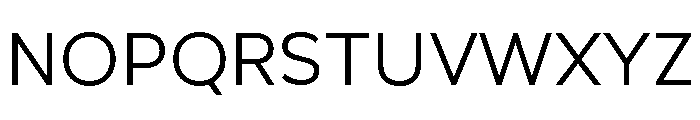 Geova Trial Regular Font UPPERCASE