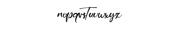 Gerald Townson Font LOWERCASE