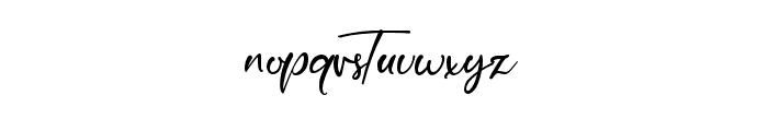 GeraldTownson Font LOWERCASE