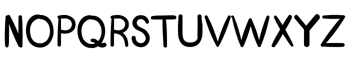 GeralitaRegular Font UPPERCASE