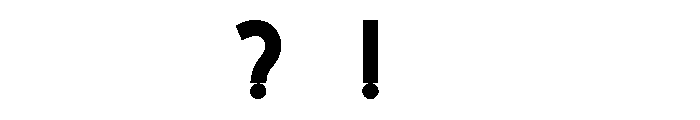 Gerb Bold Font OTHER CHARS