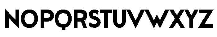 Gerb Bold Font LOWERCASE