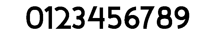 Gerb Regular Font OTHER CHARS