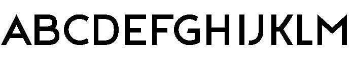 Gerb Regular Font UPPERCASE