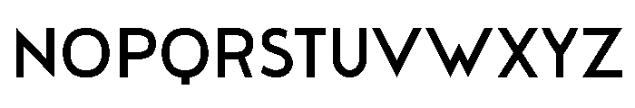 Gerb Regular Font LOWERCASE