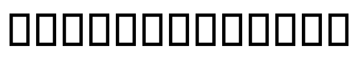 Gerd III Font UPPERCASE