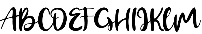 Gerimist Base Font UPPERCASE