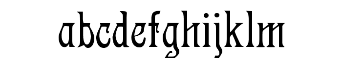 Germanica Font LOWERCASE