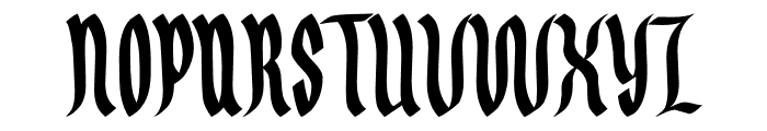 Germany Gothic Font UPPERCASE