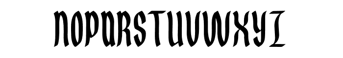 Germany Slime Gothic Font UPPERCASE