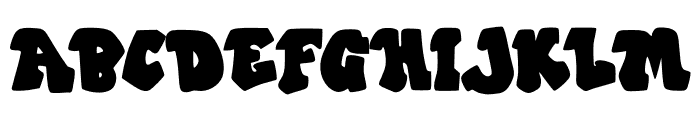 Geroside Font UPPERCASE