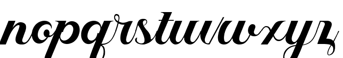 Geruthu Font LOWERCASE