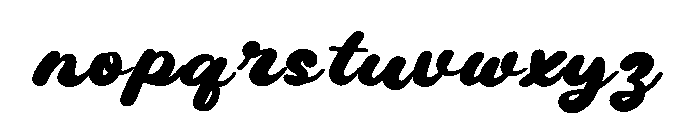 Gestclo Font LOWERCASE