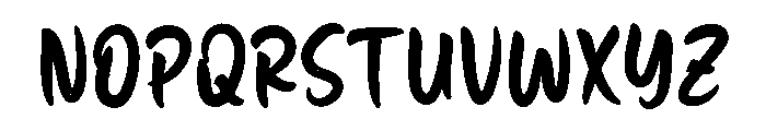 Gesticpersonal Font UPPERCASE