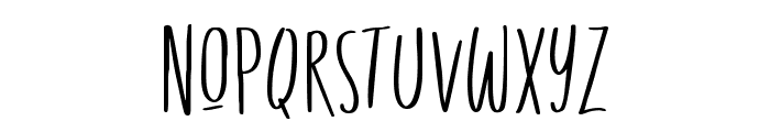 Gesture Font LOWERCASE