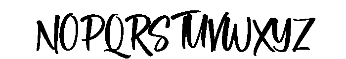 Get The Love Font UPPERCASE