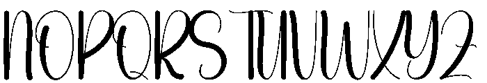 Getaway1 Font UPPERCASE