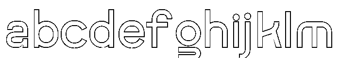 Getboreg Hollow FONT