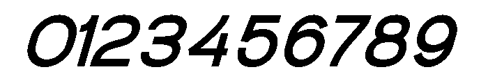 Getboreg Italic Font OTHER CHARS
